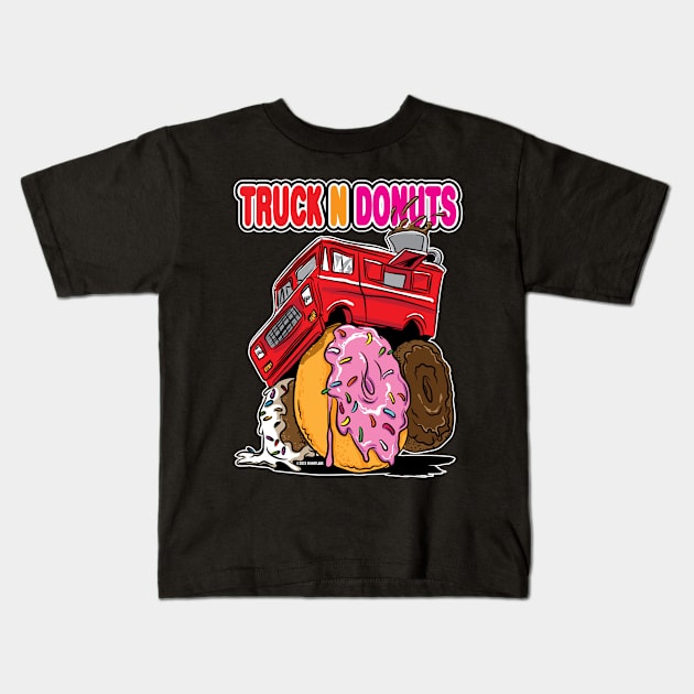 Truck N Donuts Kids T-Shirt by eShirtLabs